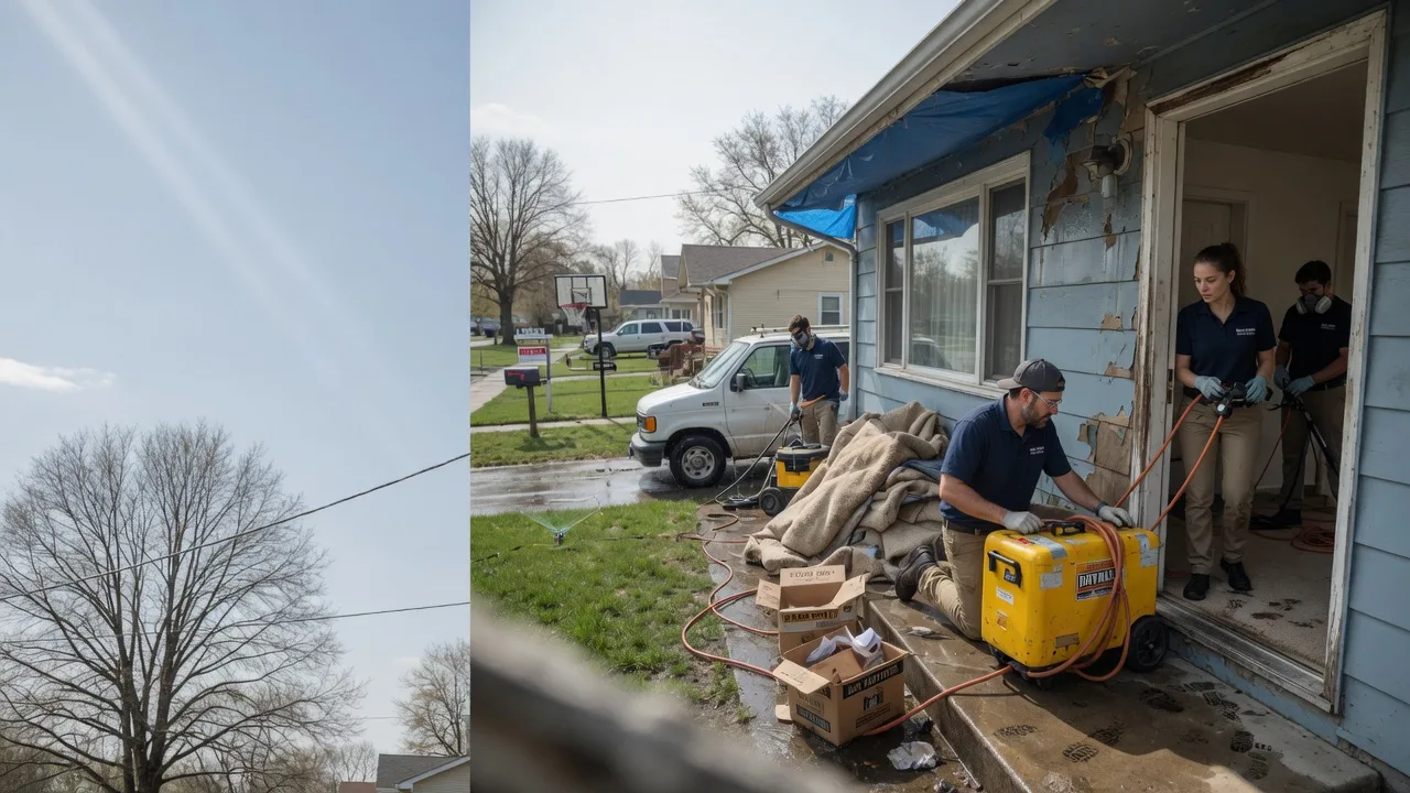 Basement Flood Cleanup in Vilonia, AR near me